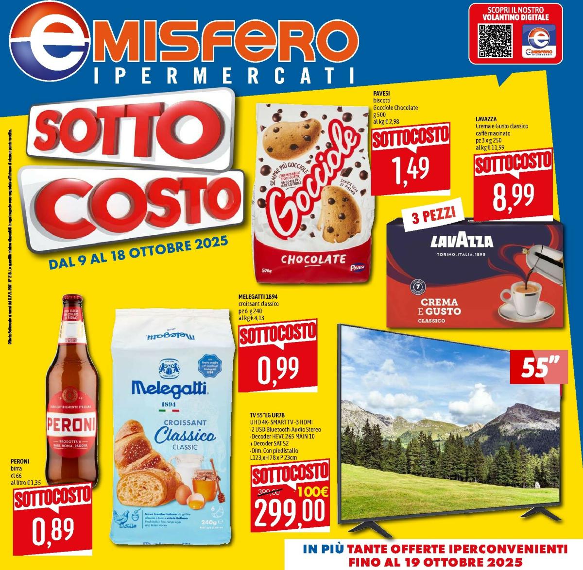 Volantino Emisfero valido dal 09/10 al 19/10