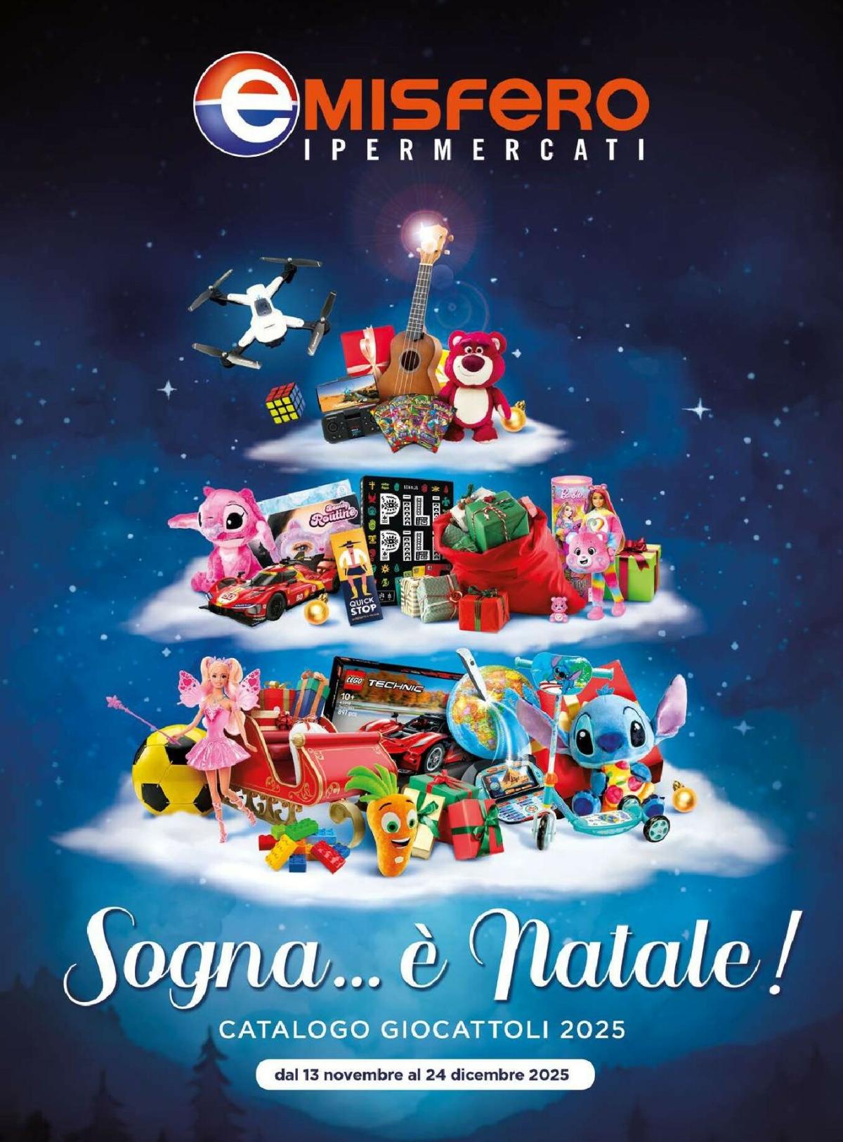Volantino Emisfero - Catalogo giocattolo valido dal 13/11 al 24/12