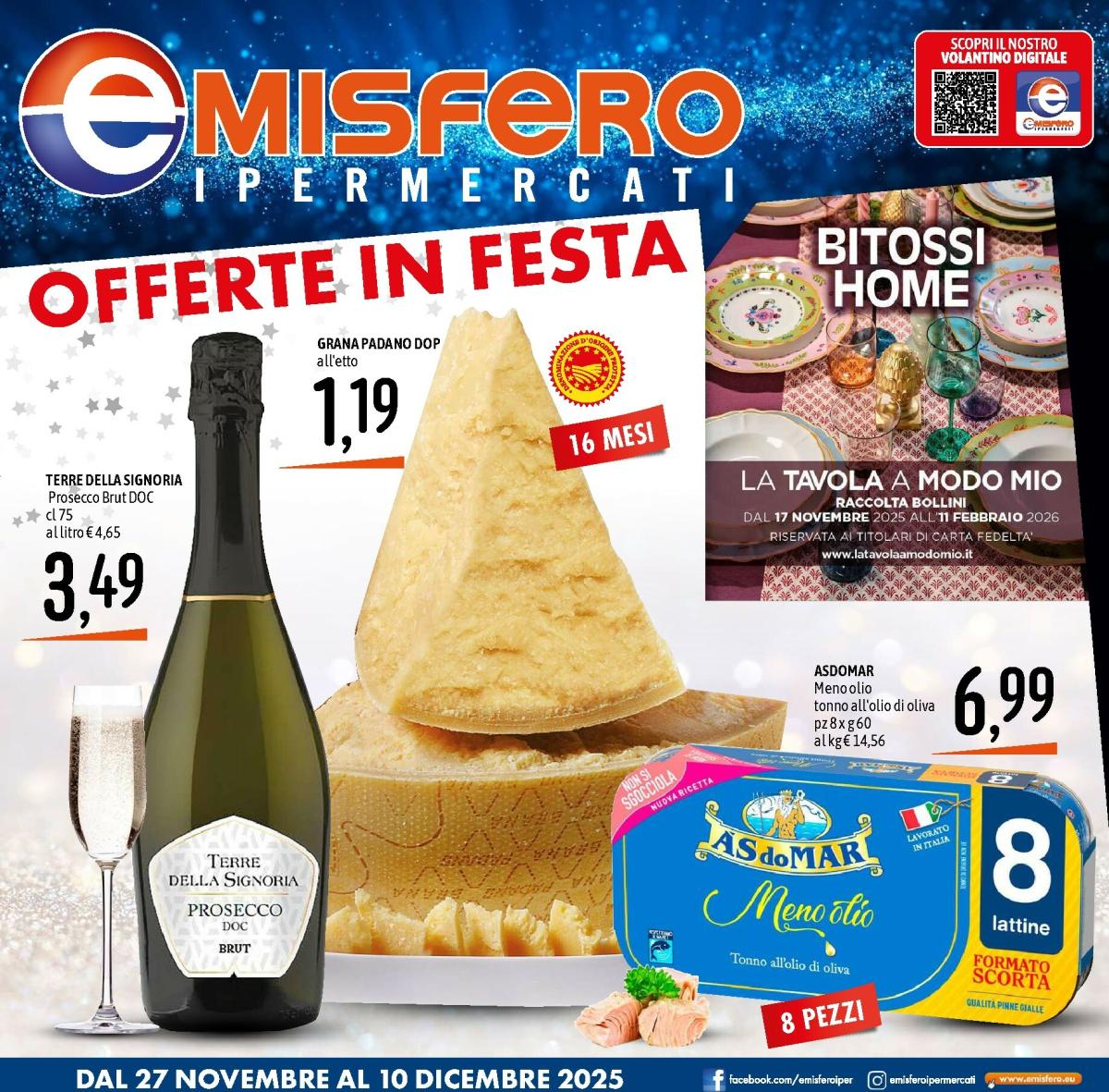 Volantino Emisfero valido dal 27/11 al 10/12