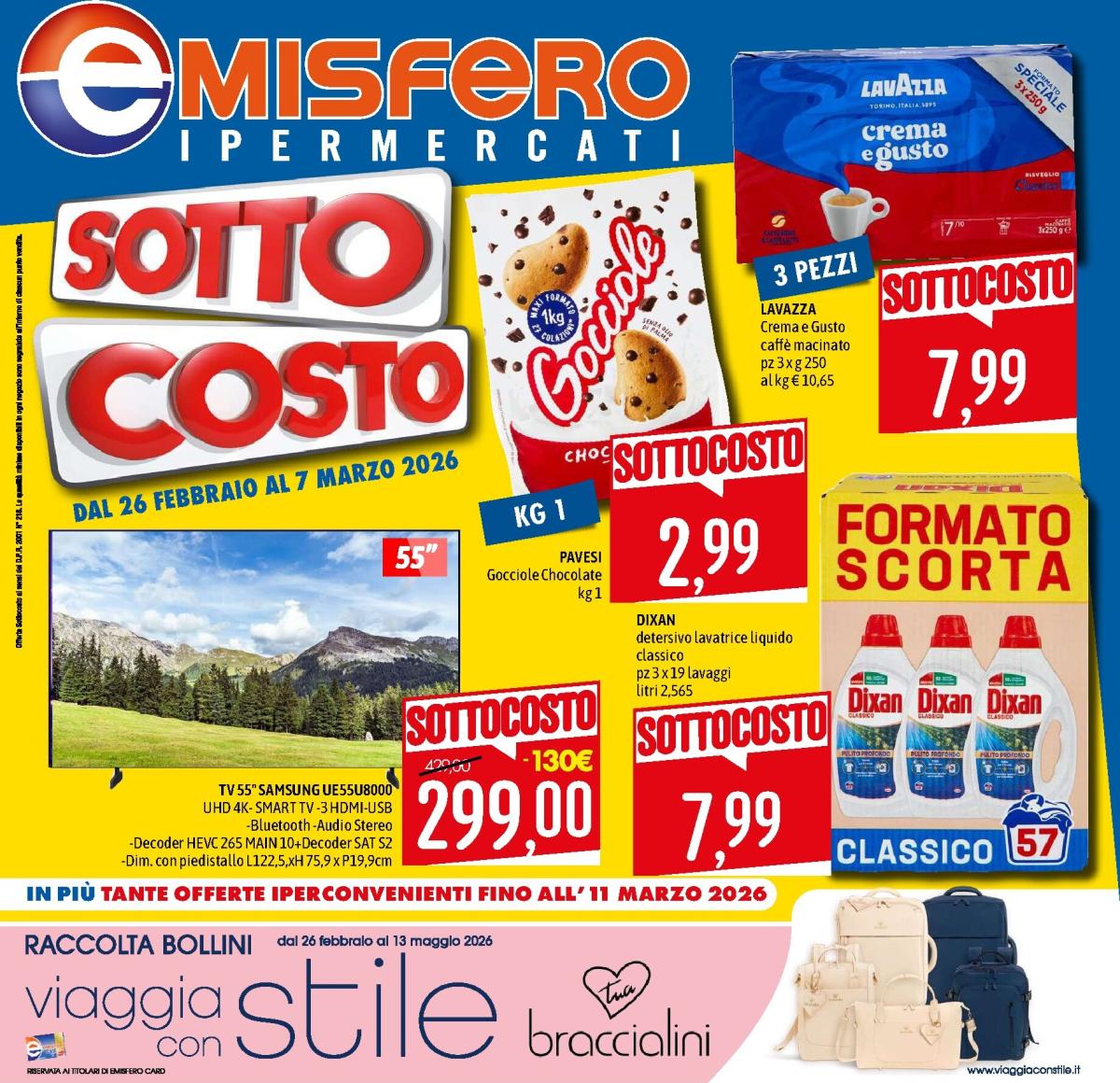 Volantino Emisfero valido dal 26/02/2026 al 11/03/2026