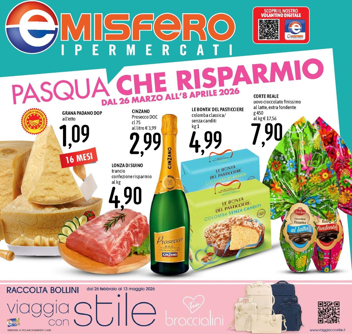 Volantino Emisfero valido dal 26/03/2026 al 08/04/2026