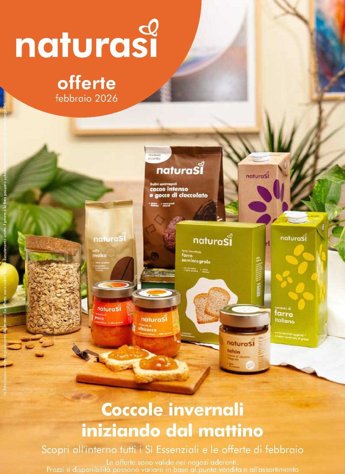 Volantino NaturaSì valido dal 04/02/2026 al 03/03/2026