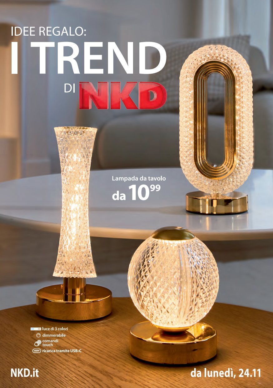 Volantino NKD valido dal 24/11 al 07/12