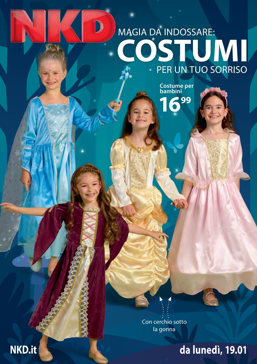 Volantino NKD valido dal 19/01 al 01/02