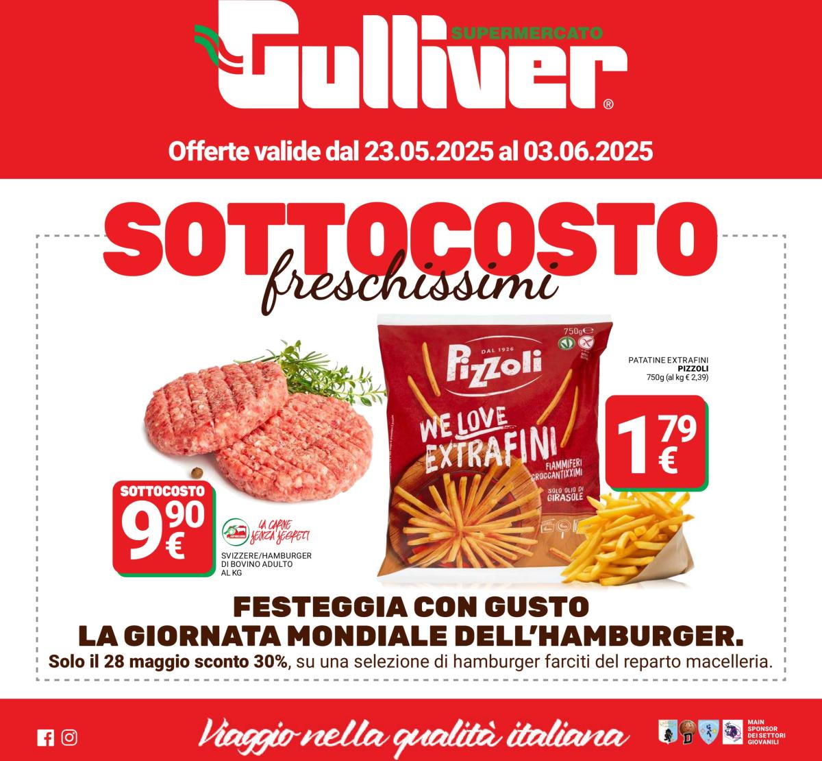 Volantino Gulliver valido dal 23/05 al 03/06