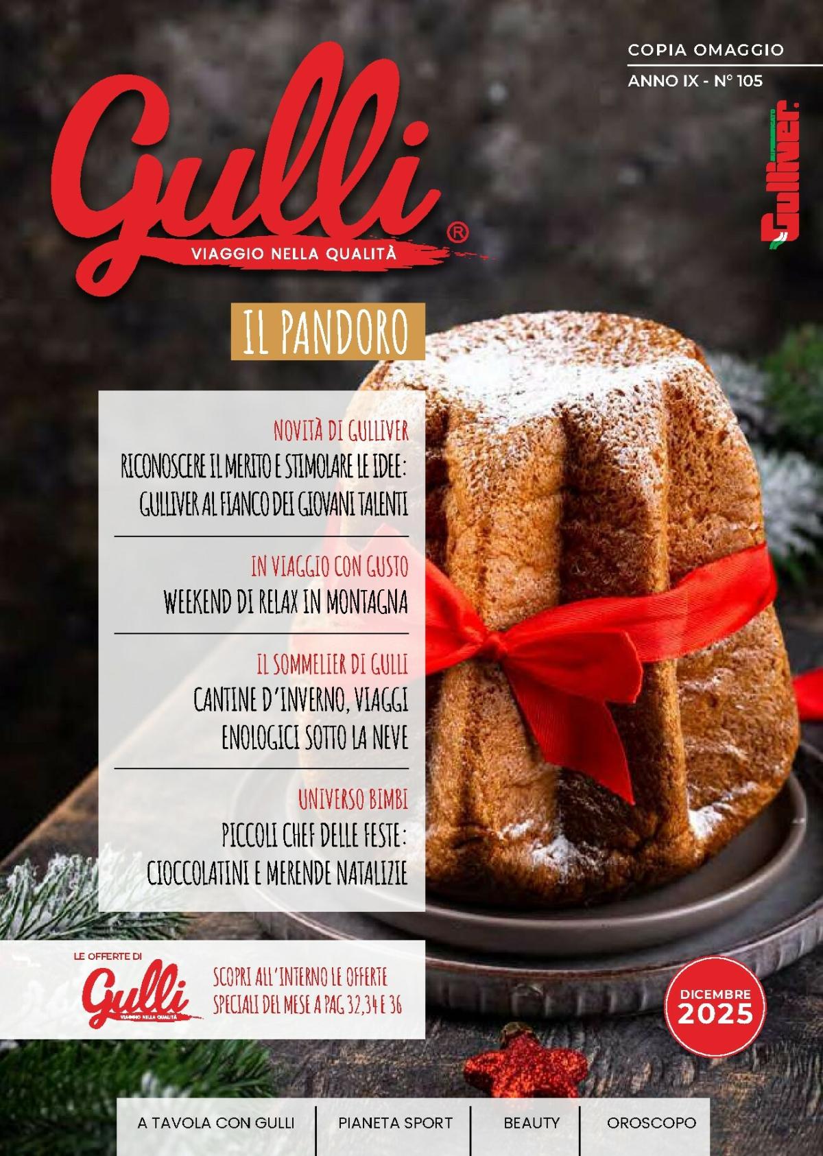 Volantino Gulliver - Gulli Dicembre valido dal 01/12 al 31/12