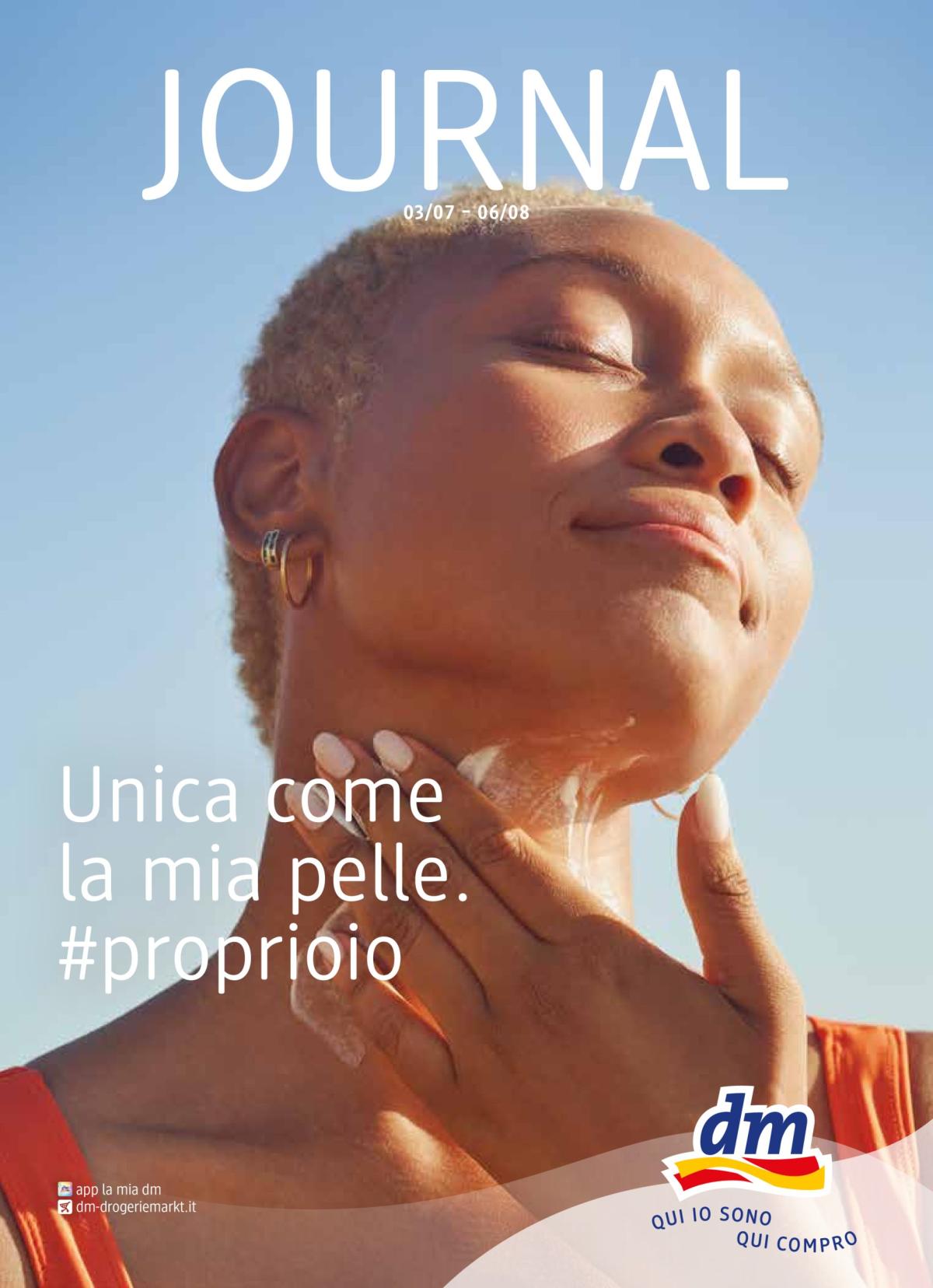 Volantino dm drogerie markt valido dal 03/07 al 06/08