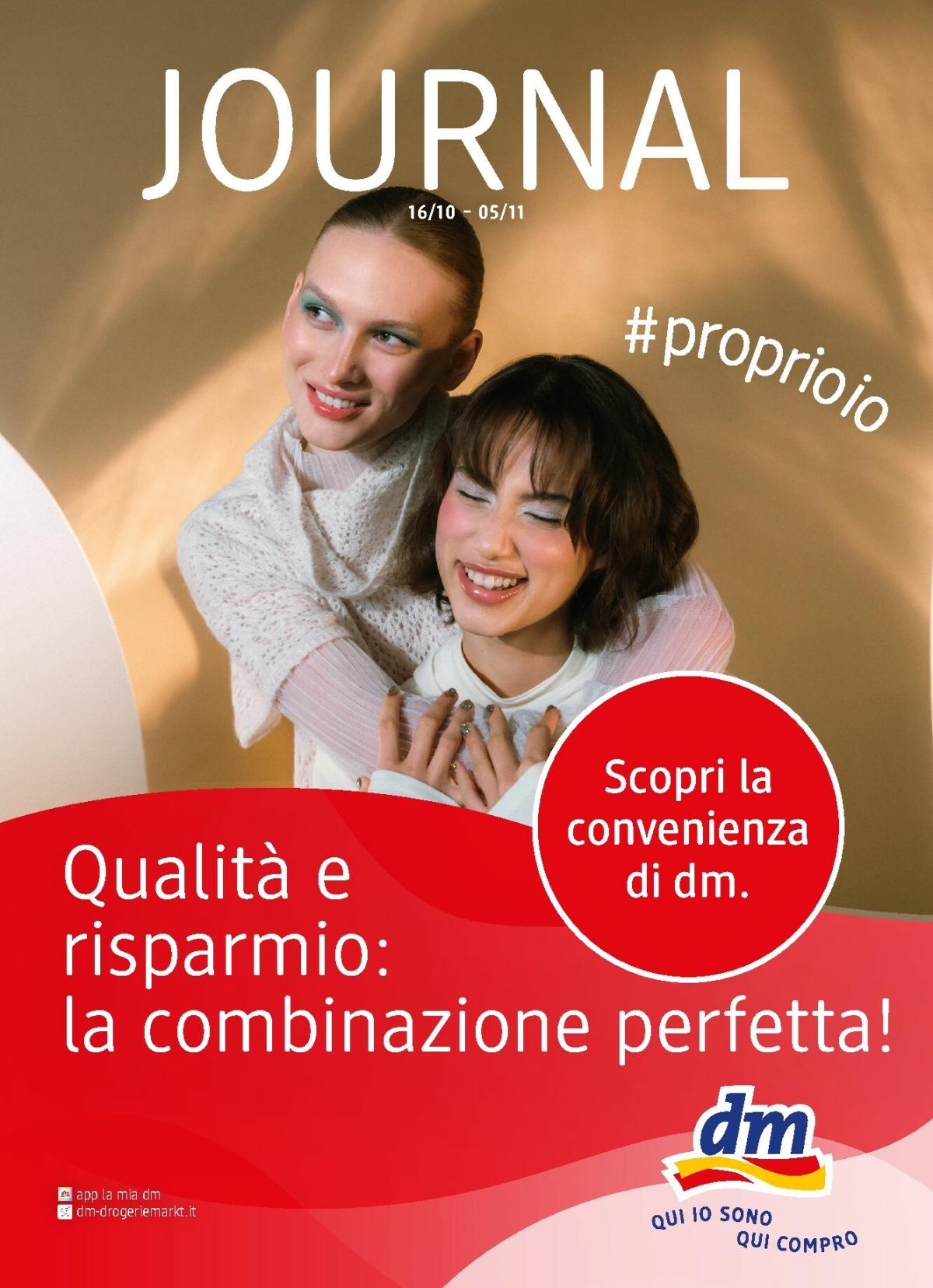 Volantino dm drogerie markt - Journal valido dal 16/10 al 05/11