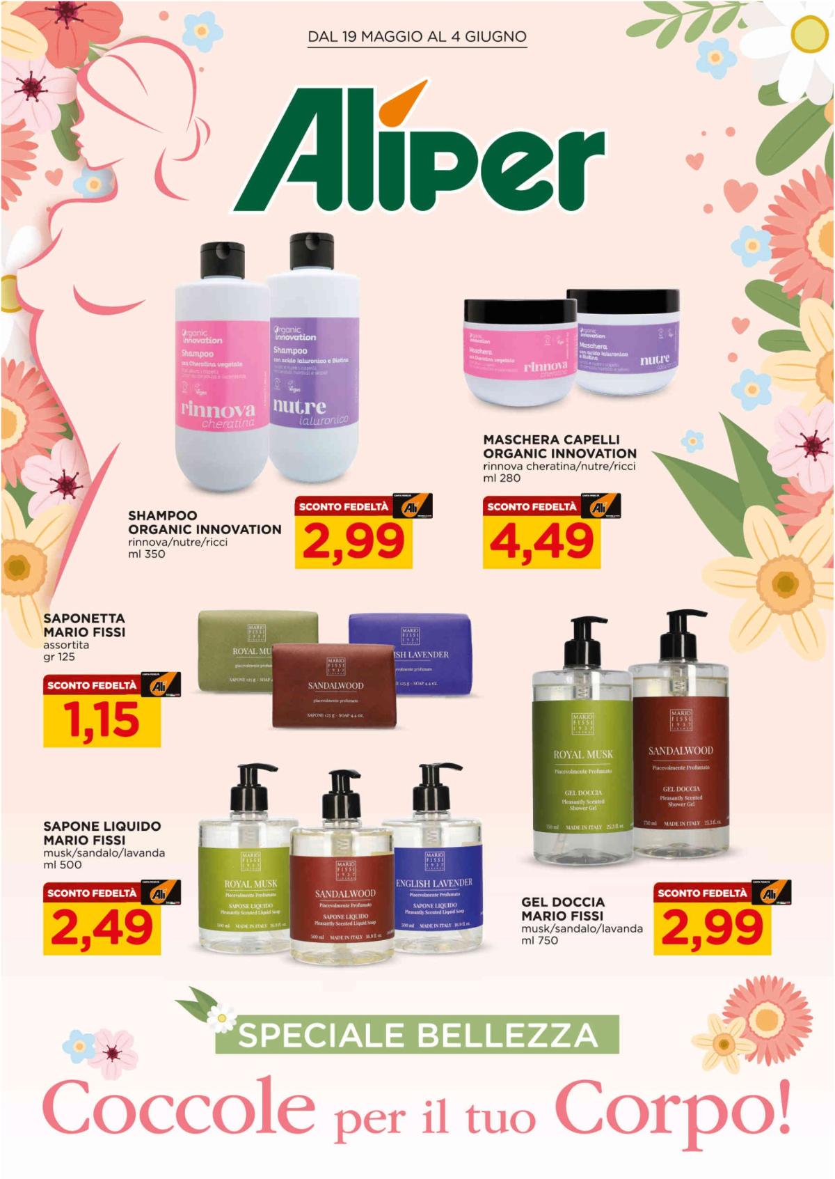 Volantino Aliper - Speciale Bellezza valido dal 19/05 al 04/06