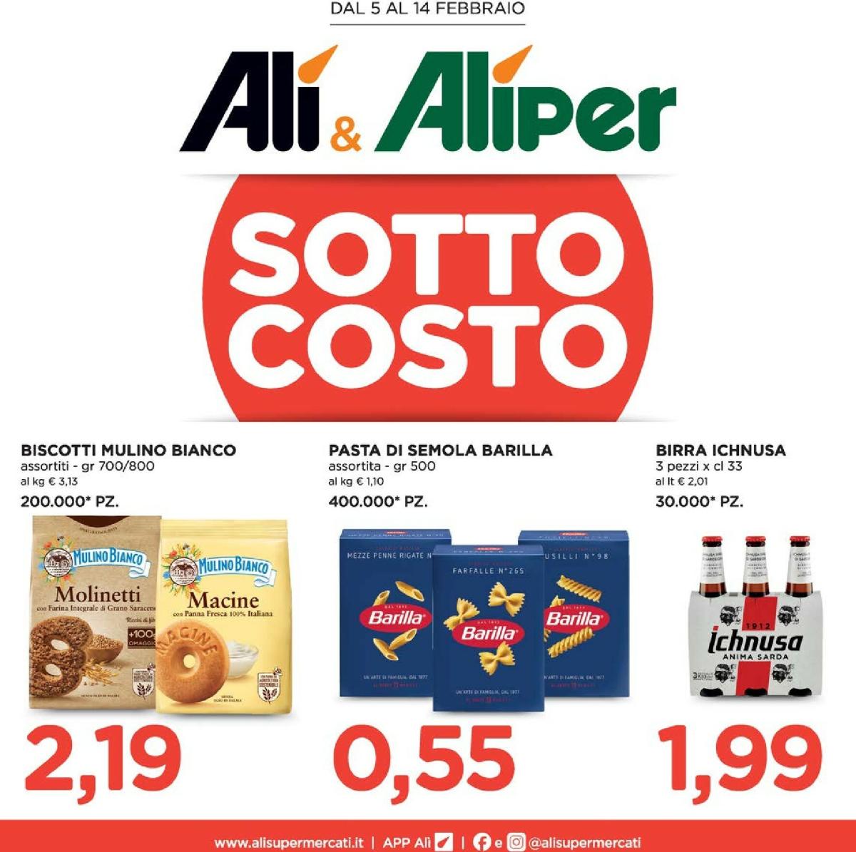 Volantino Ali - Aliper valido dal 05/02/2026 al 14/02/2026