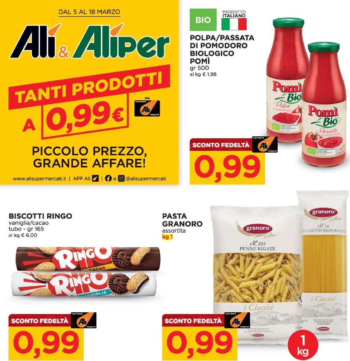 Volantino Ali - Aliper valido dal 05/03/2026 al 18/03/2026