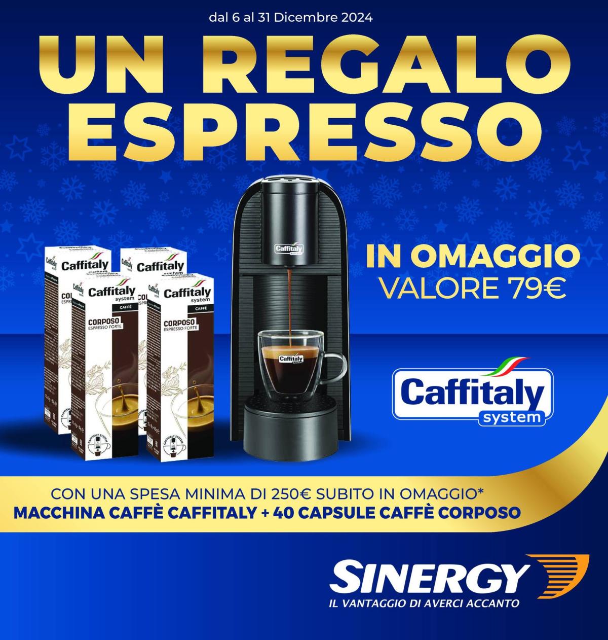 Volantino Sinergy valido dal 06/12 al 31/12