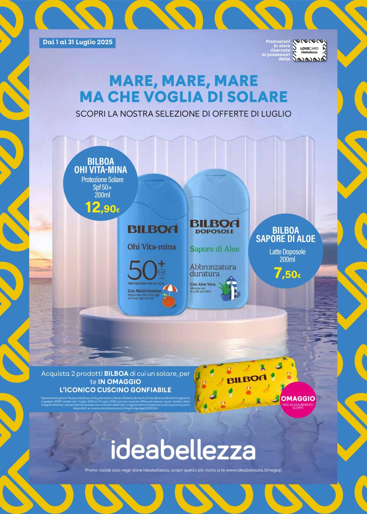 Volantino Idea Bellezza valido dal 01/07 al 31/07