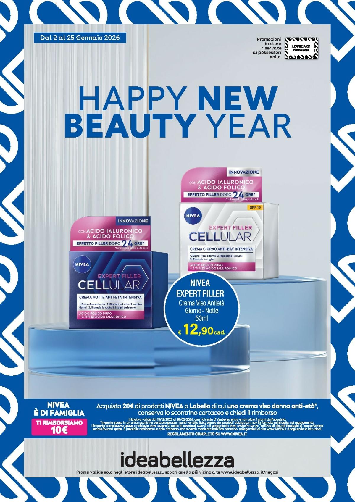 Volantino Idea Bellezza valido dal 02/01 al 25/01