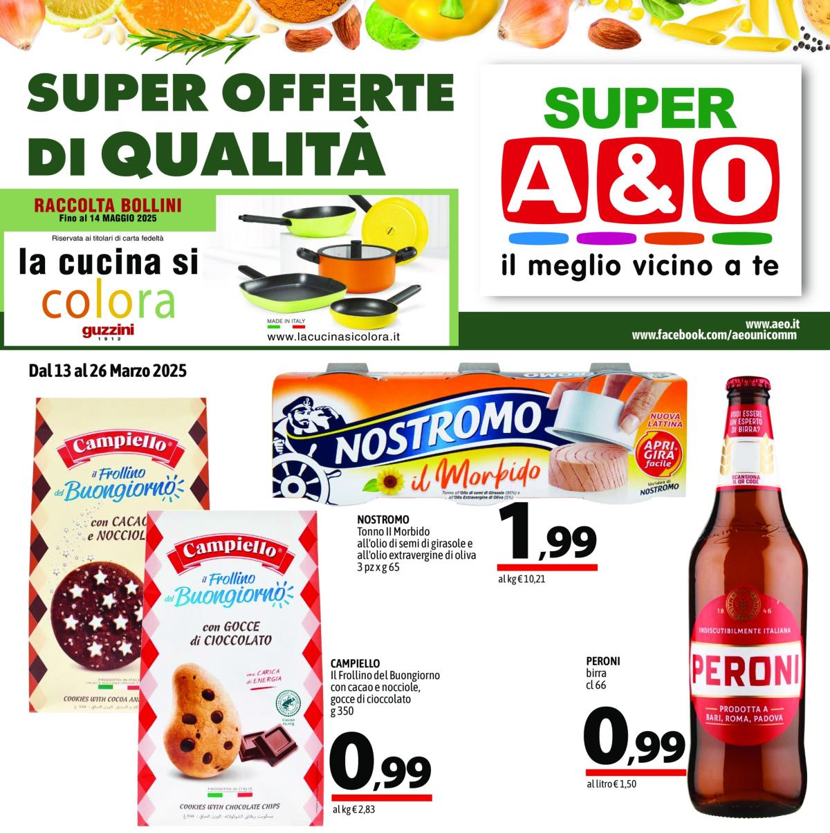 Volantino A&O valido dal 13/03 al 26/03