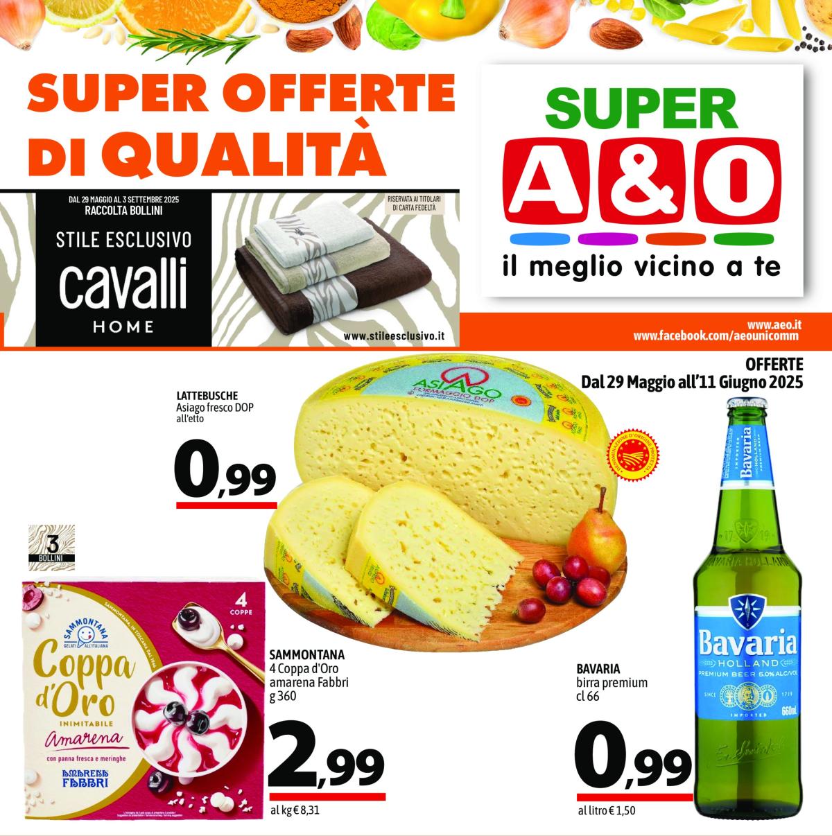 Volantino A&O valido dal 29/05 al 11/06
