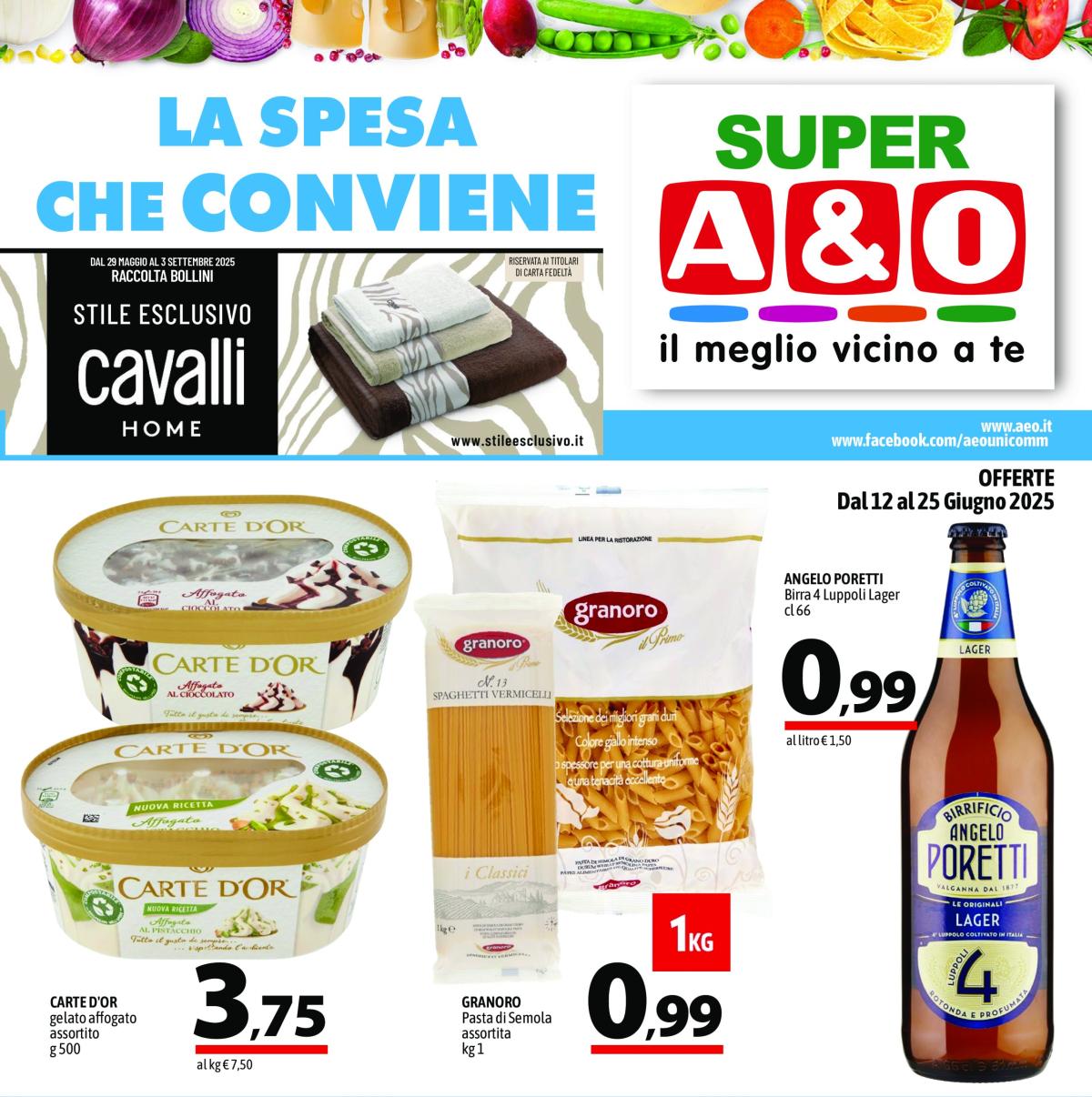 Volantino A&O valido dal 12/06 al 25/06