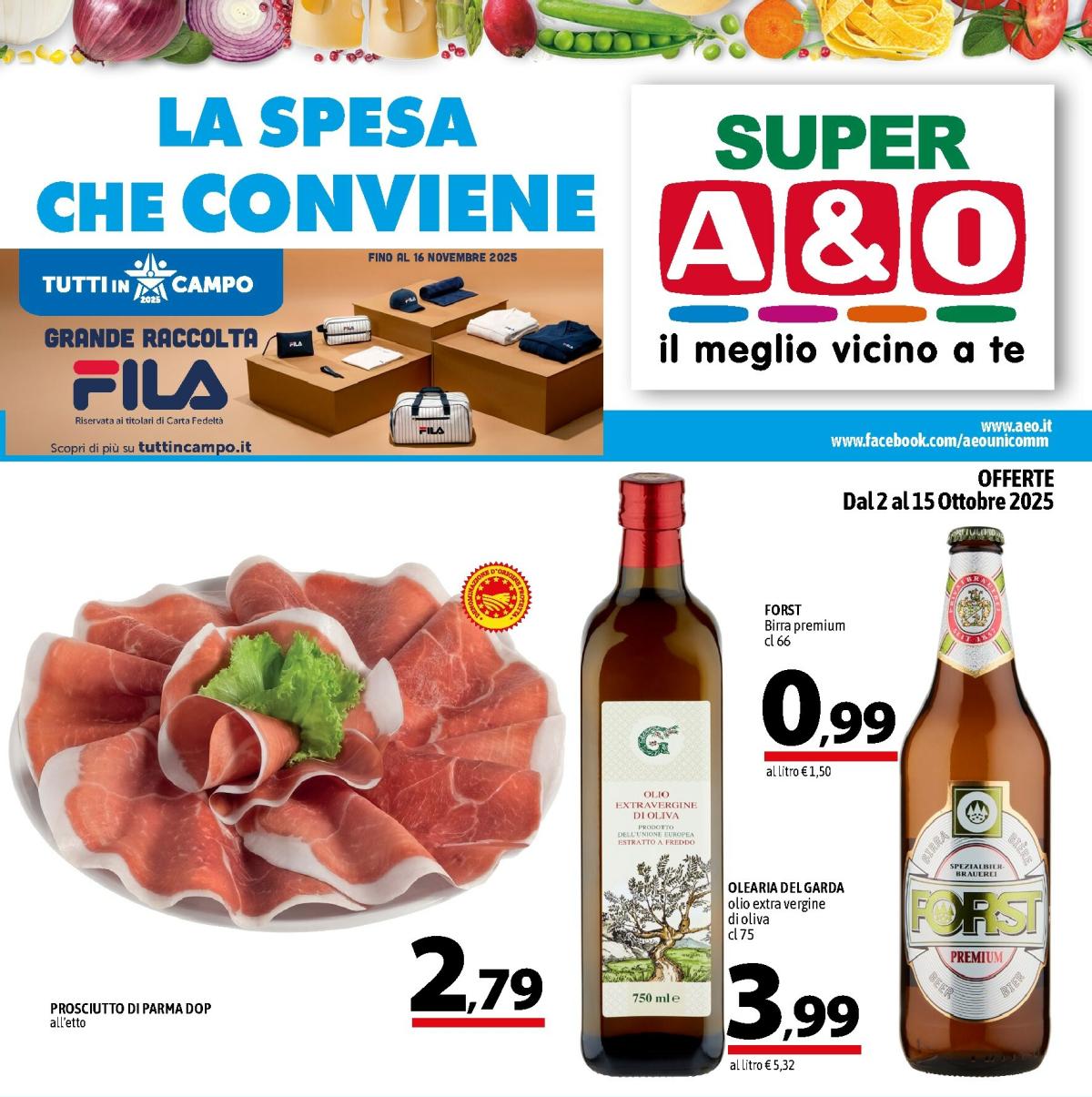 Volantino A&O valido dal 02/10 al 15/10
