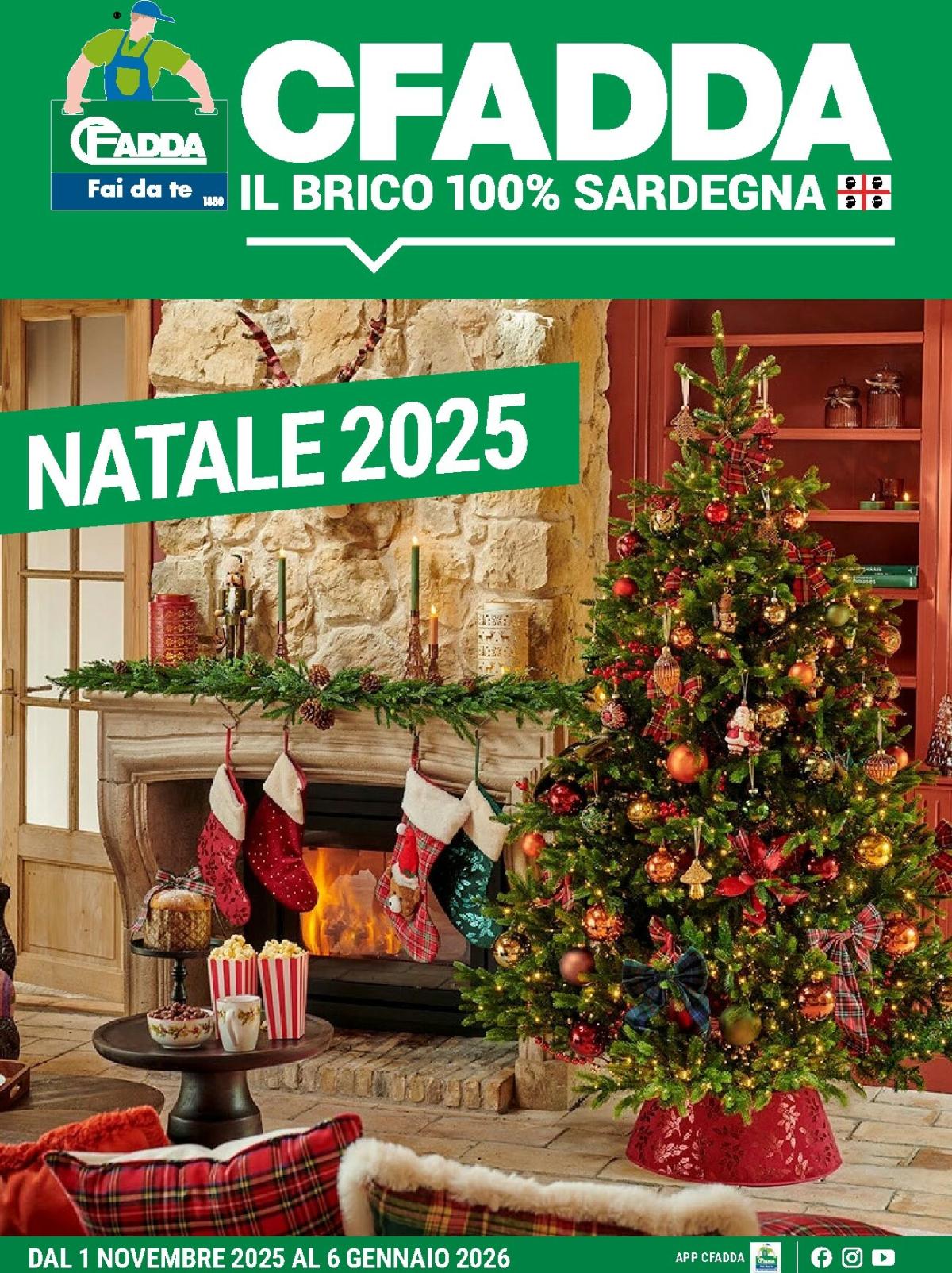 Volantino CFADDA - Natale valido dal 01/11 al 06/01