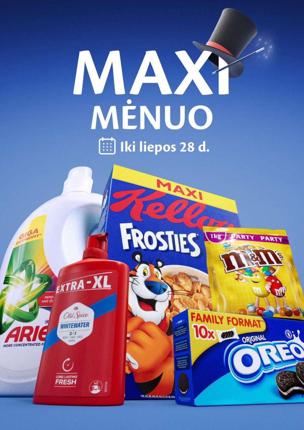 MAXIMA - MAXI MĖNUO (2025 07 01 - 2025 07 28)