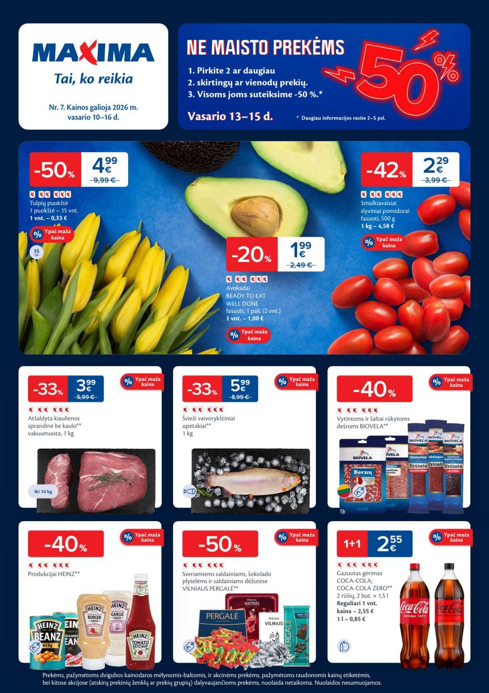 MAXIMA - Kaininis leidinys Nr.7 (2026 02 10 - 2026 02 16)
