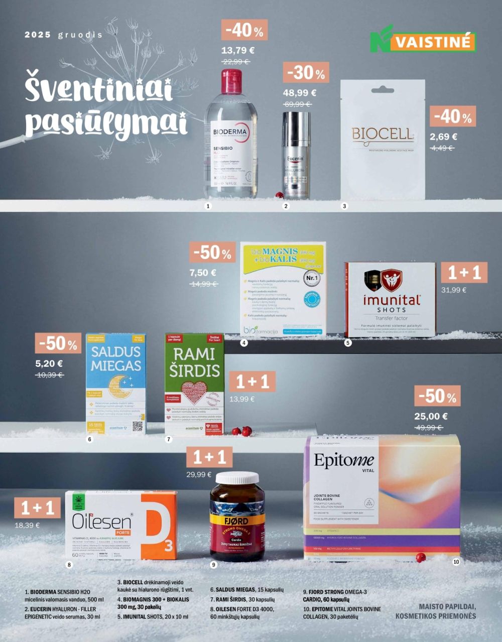 NVAISTINĖ (2025 12 01 - 2025 12 31)