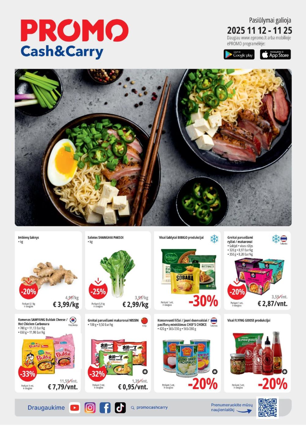 PROMO Cash&Carry (2025 11 12 - 2025 11 25)