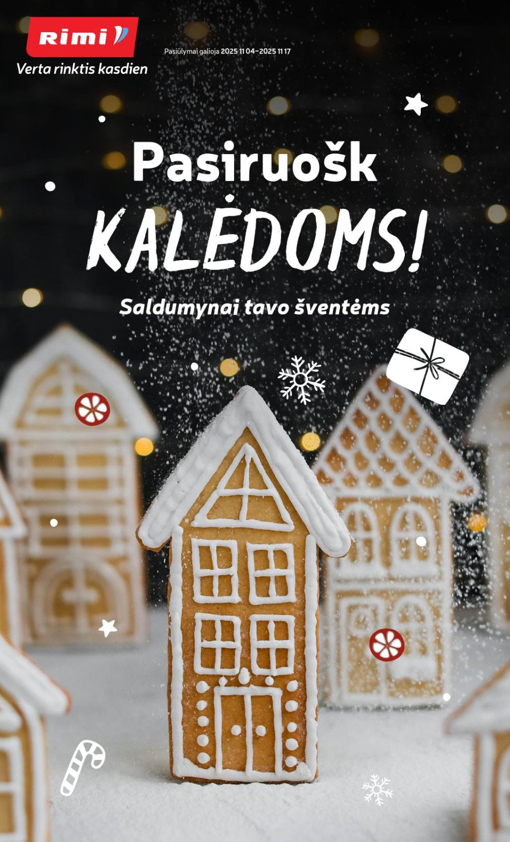 RIMI - Kalėdinių SALDUMYNŲ asortimento katalogas (2025 11 04 - 2025 11 17)