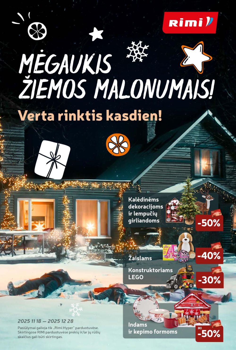 RIMI - Žiemos švenčių katalogas (2025 11 18 - 2025 12 28)