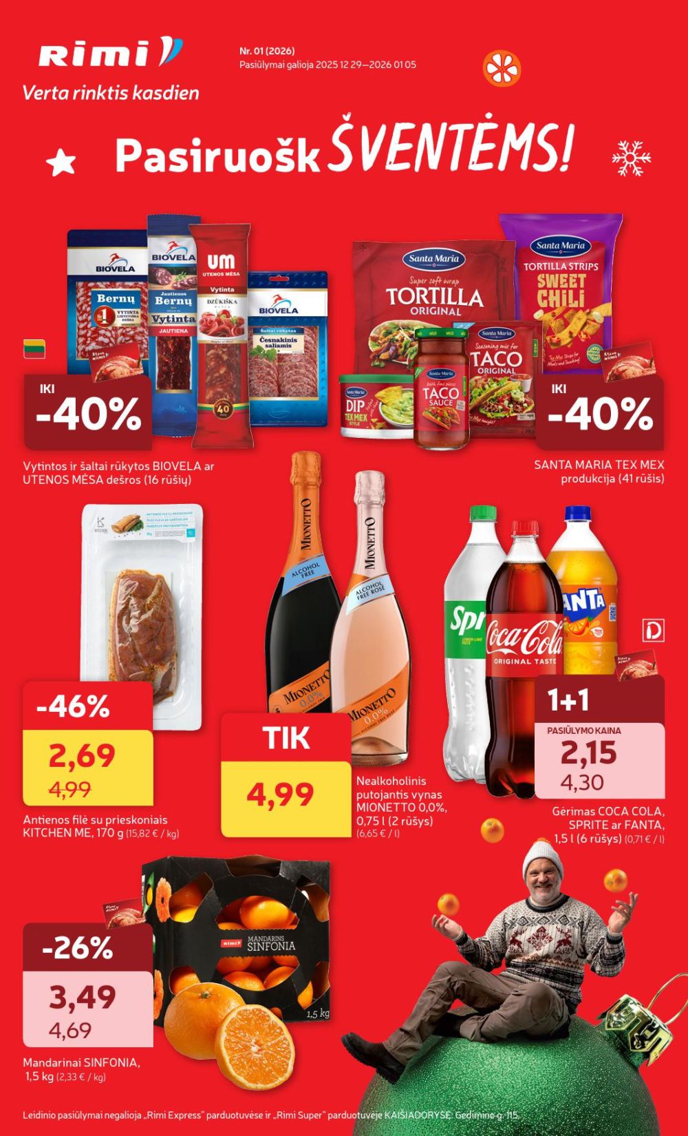 RIMI - Leidinys Nr.1 (2025 12 29 - 2026 01 05)