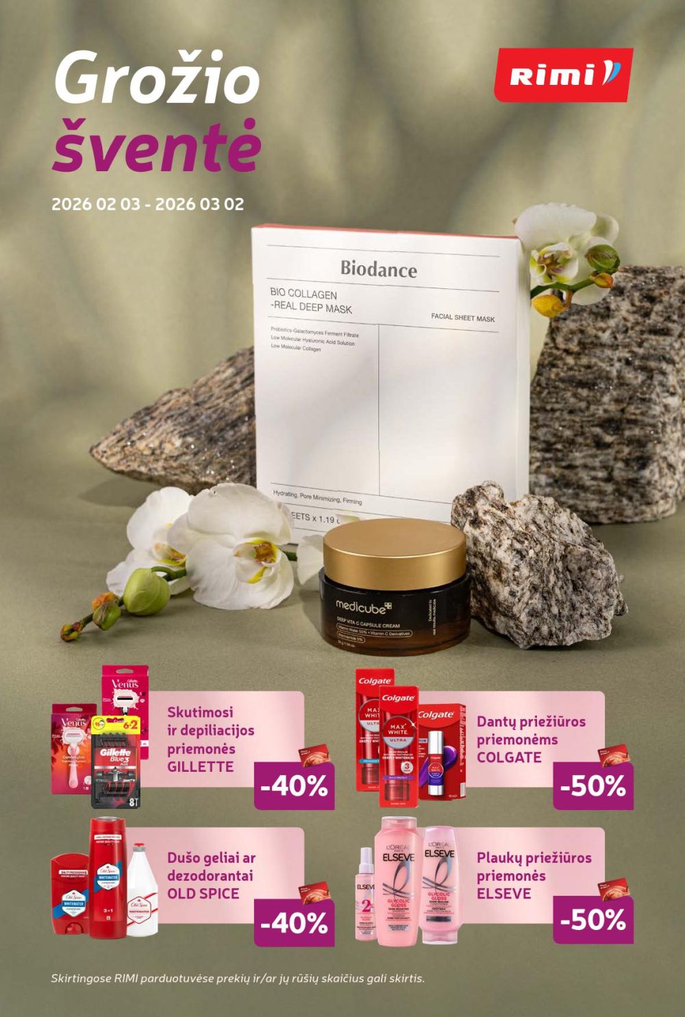 RIMI - GROŽIO prekių katalogas Nr. 02 (2026 02 03 - 2026 03 02)