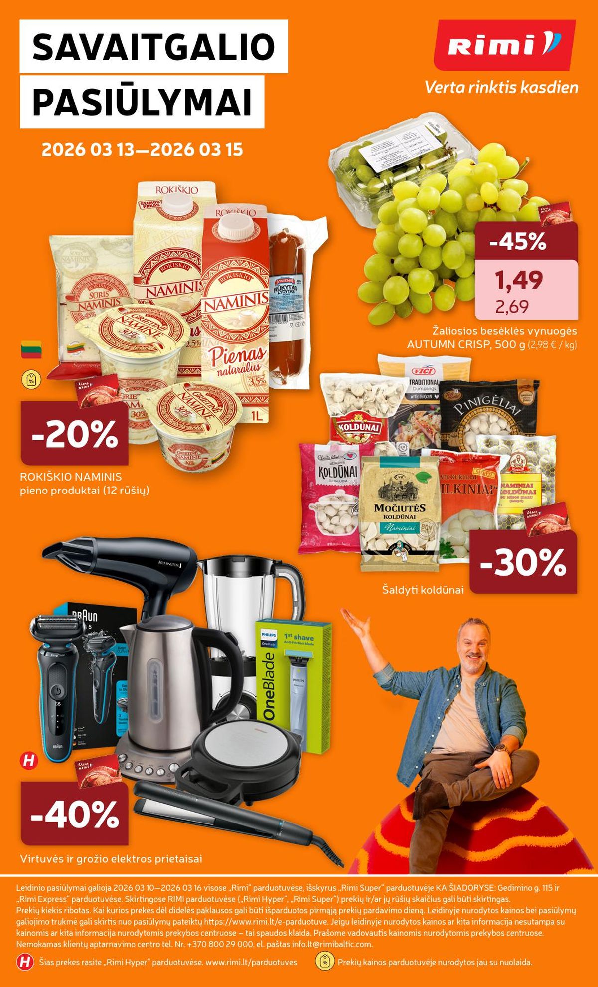 RIMI - Leidinys Nr.11 (2026 03 10 - 2026 03 16) - Savaitgalio pasiūlymai