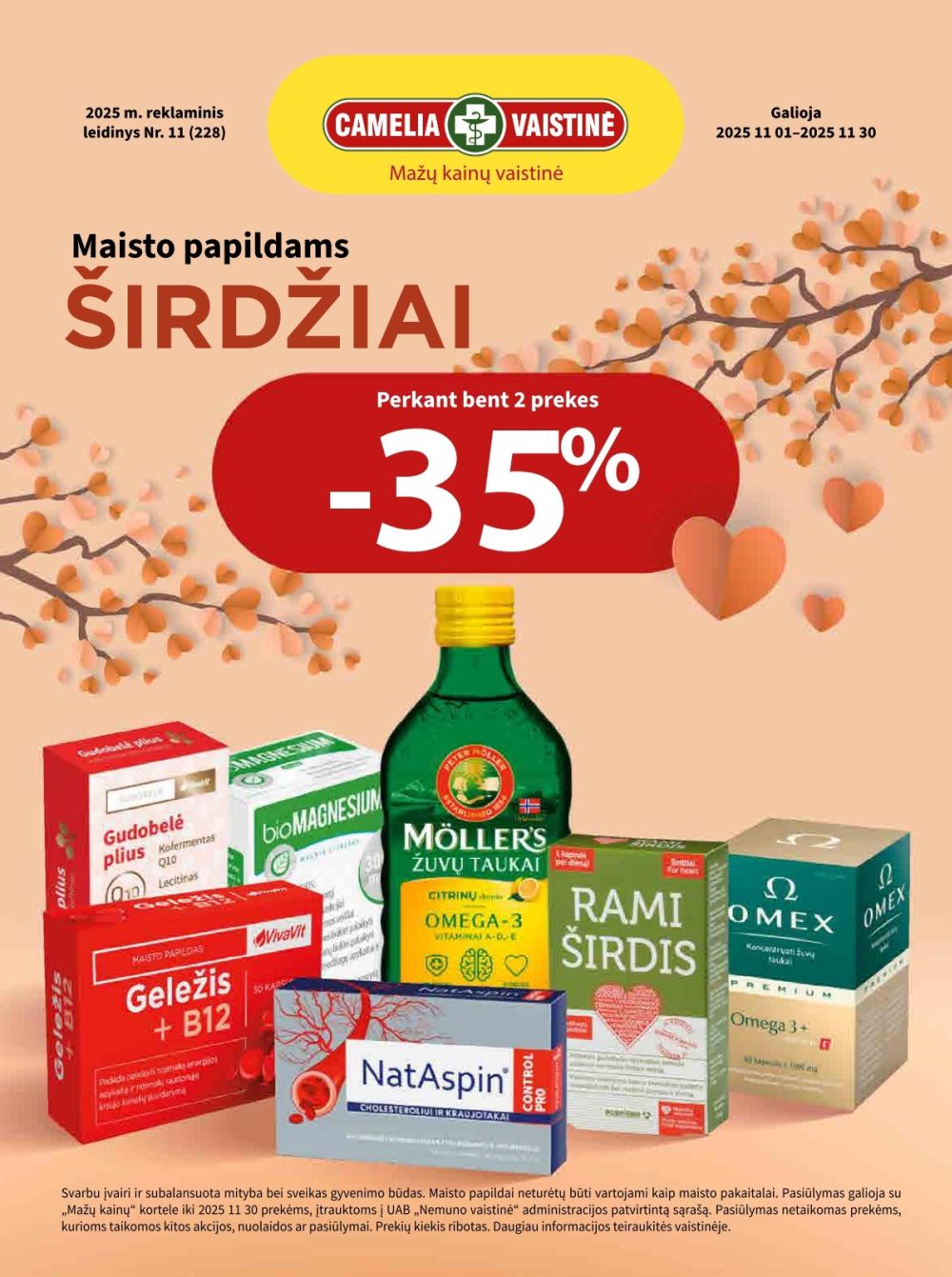 CAMELIA - Leidinys Nr.11 (2025 11 01 - 2025 11 30)