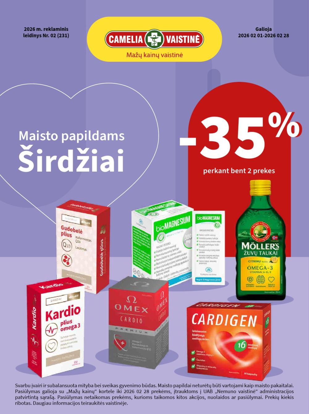 CAMELIA - Leidinys Nr.2 (2026 02 01 - 2026 02 28)
