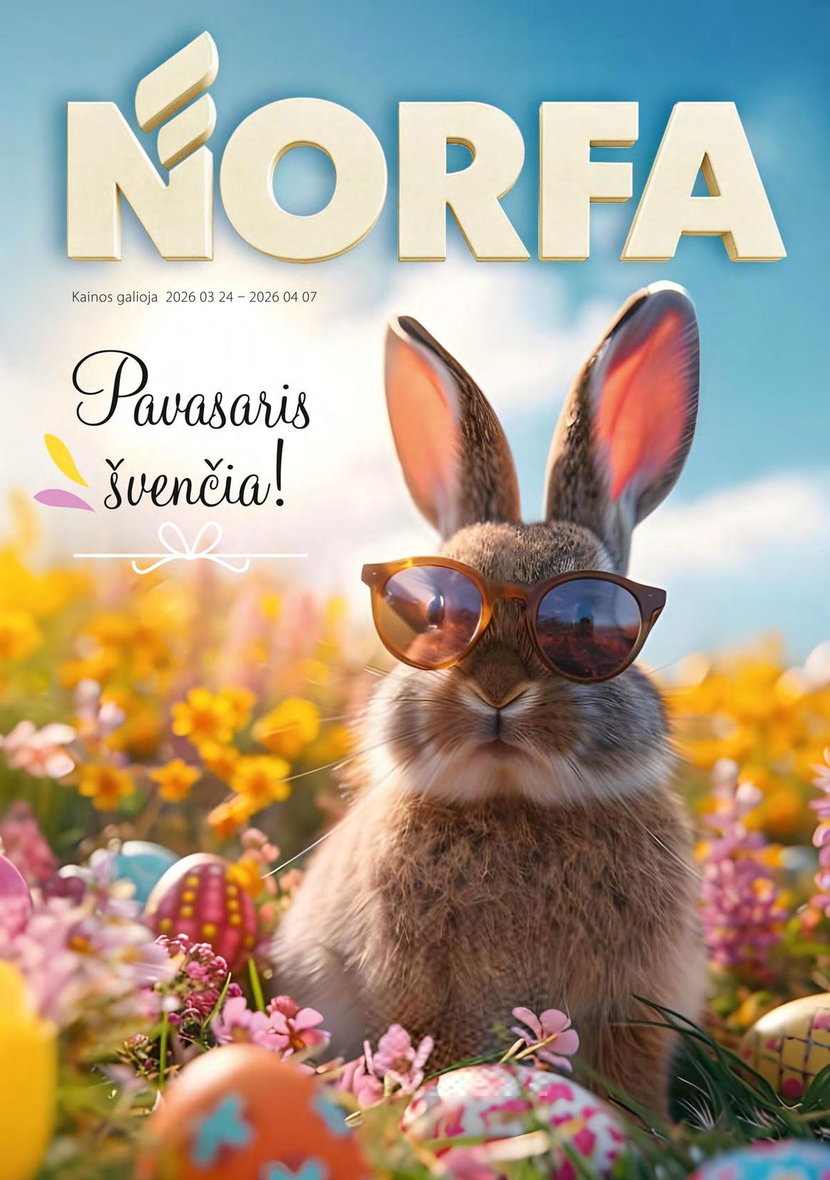 NORFA - Pavasaris švenčia! (2026 03 24 - 2026 04 07)