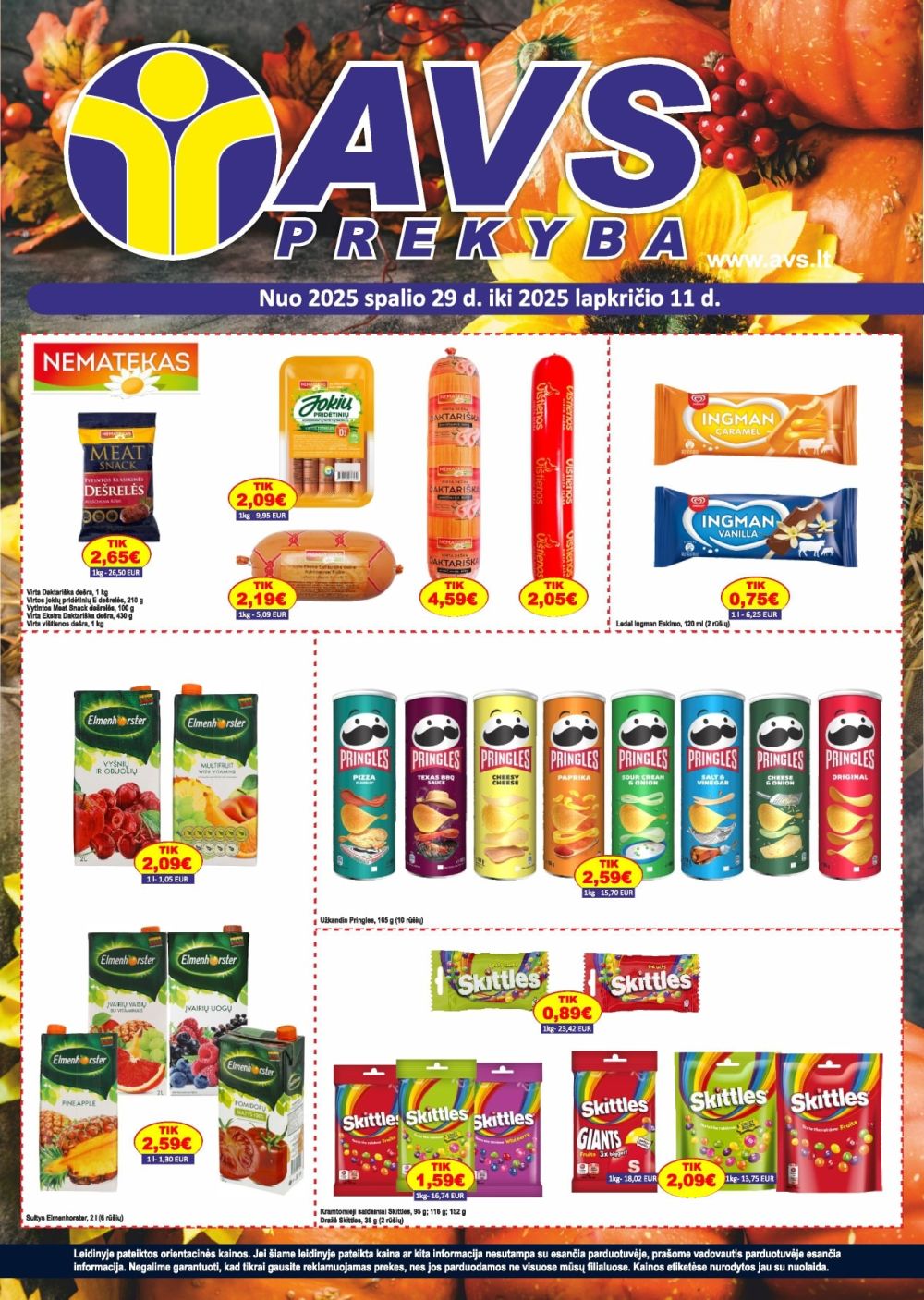 AVS (2025 10 29 - 2025 11 11)