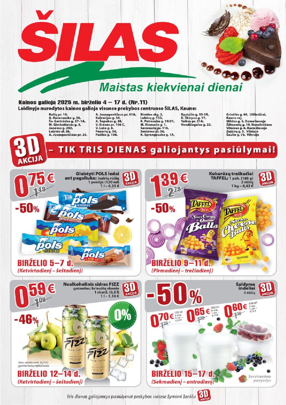 ŠILAS - Leidinys Nr.11 (2025 06 04 - 2025 06 17)