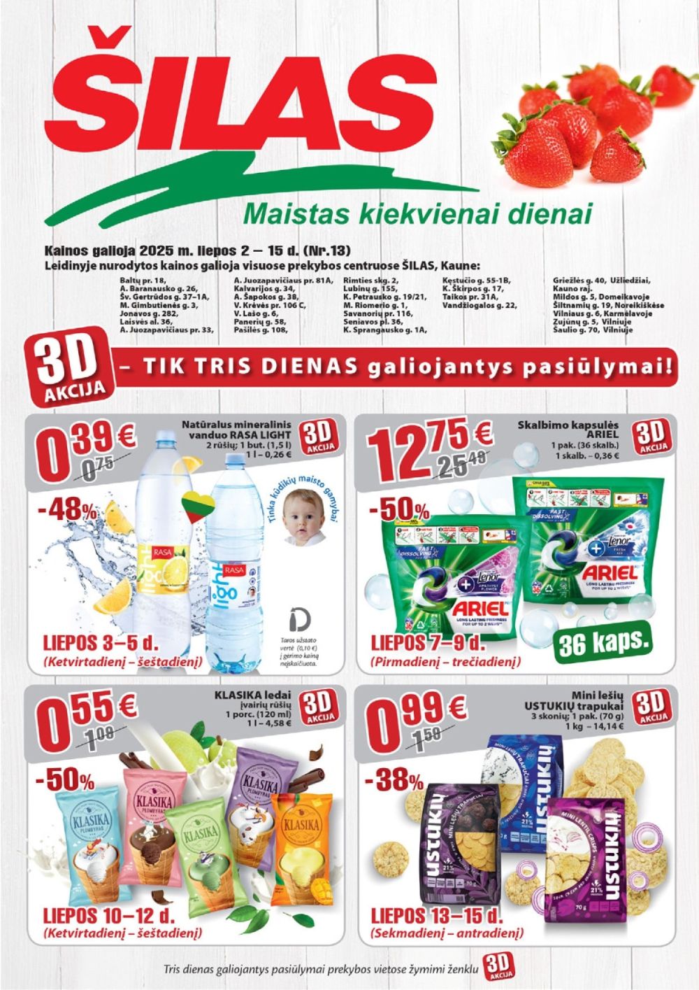 ŠILAS - Leidinys Nr.13 (2025 07 02 - 2025 07 15)