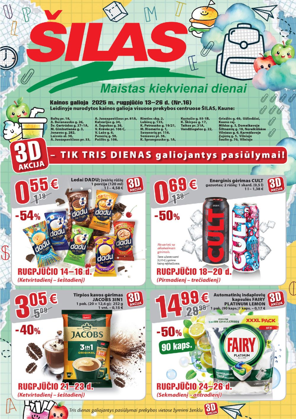 ŠILAS - Leidinys Nr.16 (2025 08 13 - 2025 08 26)