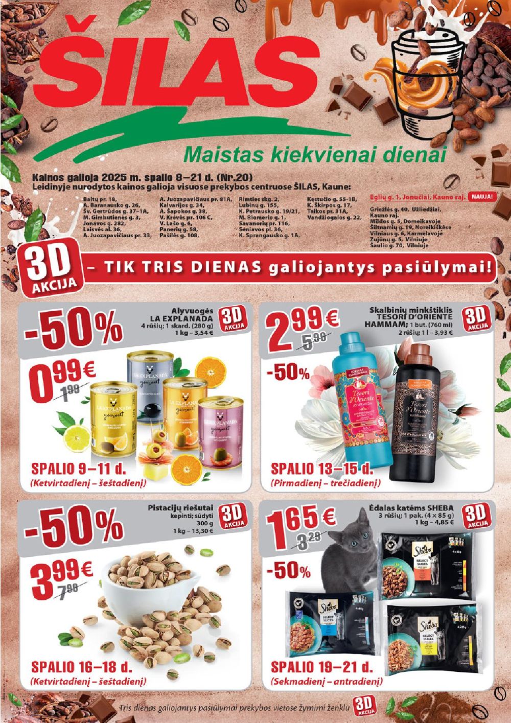 ŠILAS - Leidinys Nr.20 (2025 10 08 - 2025 10 21)