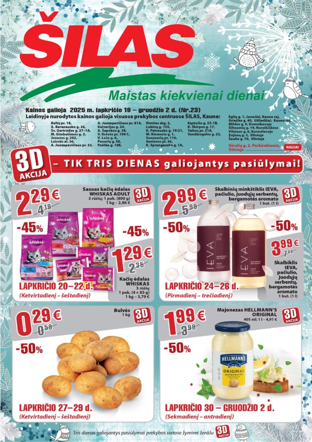 ŠILAS - Leidinys Nr.23 (2025 11 19 - 2025 12 02)