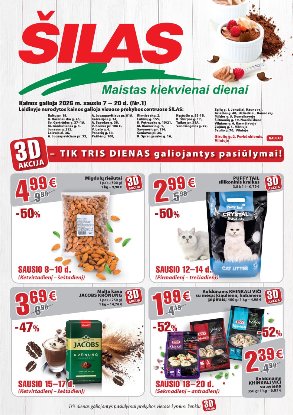 ŠILAS - Leidinys Nr.1 (2026 01 07 - 2026 01 20)