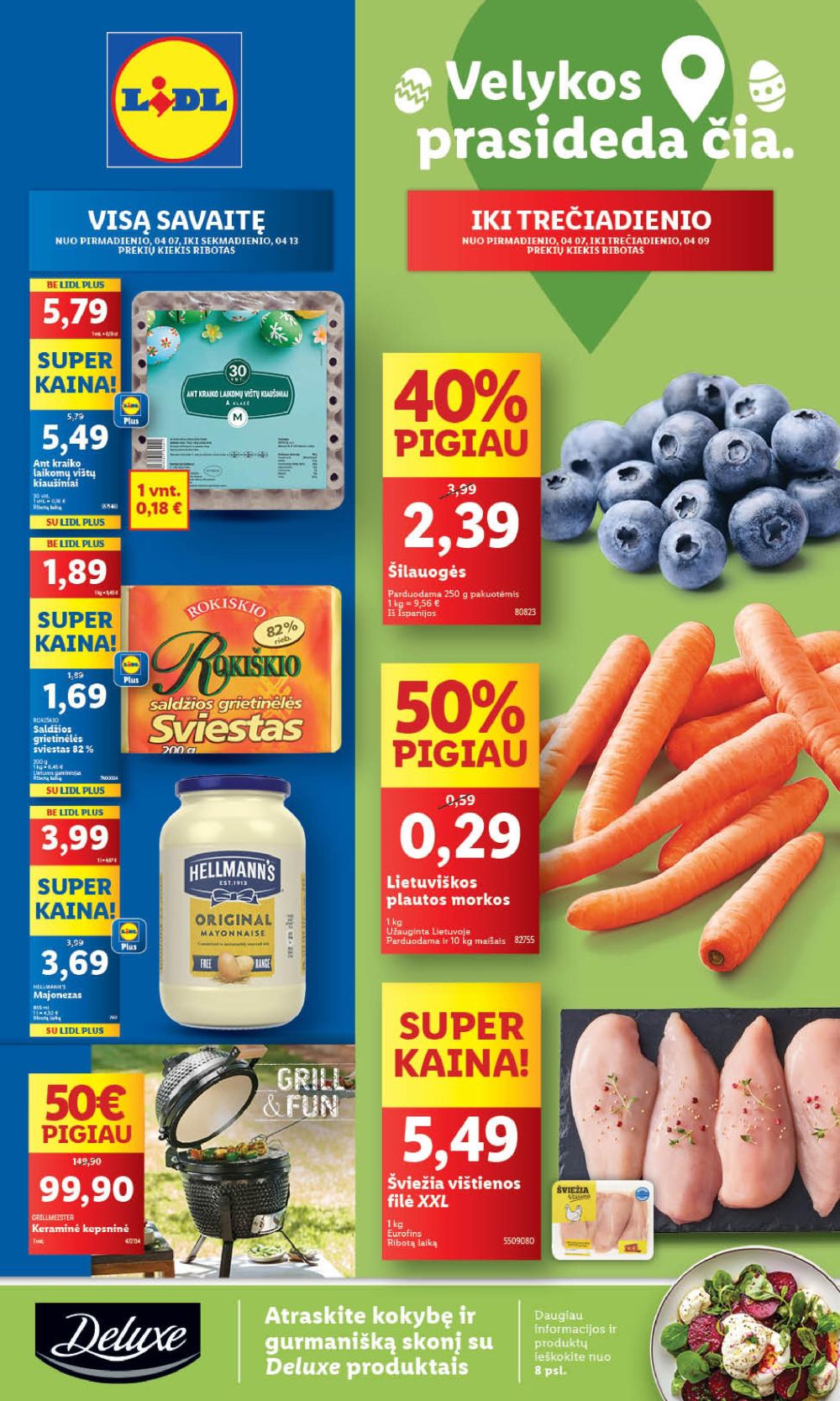 LIDL - Maisto prekių pasiūlymai (2025 04 07 - 2025 04 13)
