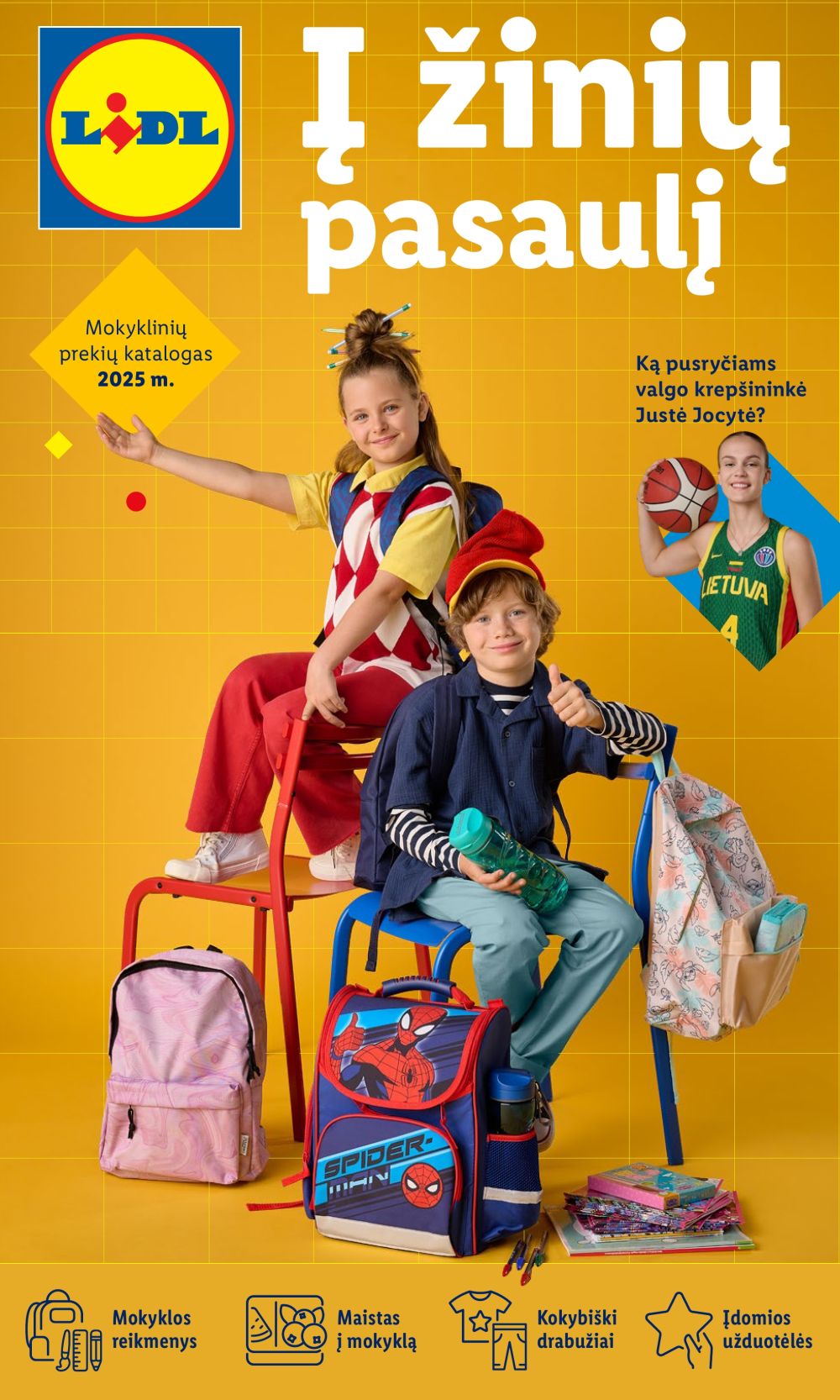 LIDL - Mokyklinių prekių katalogas (2025 08 21 - )