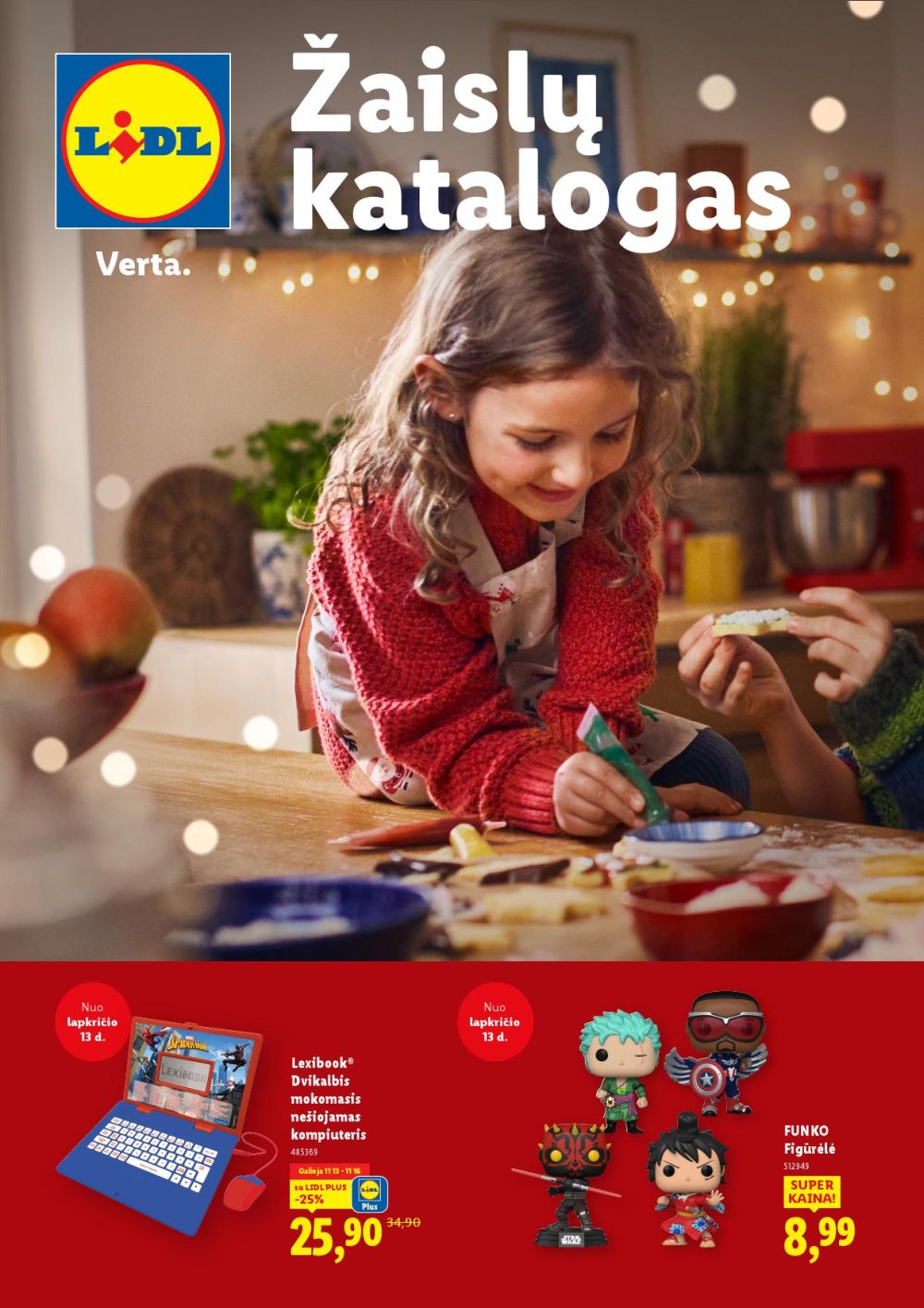 LIDL - ŽAISLŲ KATALOGAS
