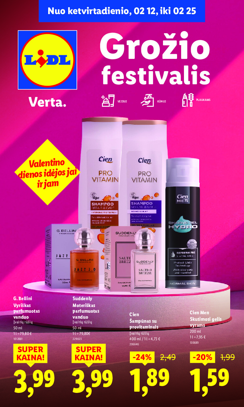 Grožio festivalis (2026-02-09 - 2026-02-25)