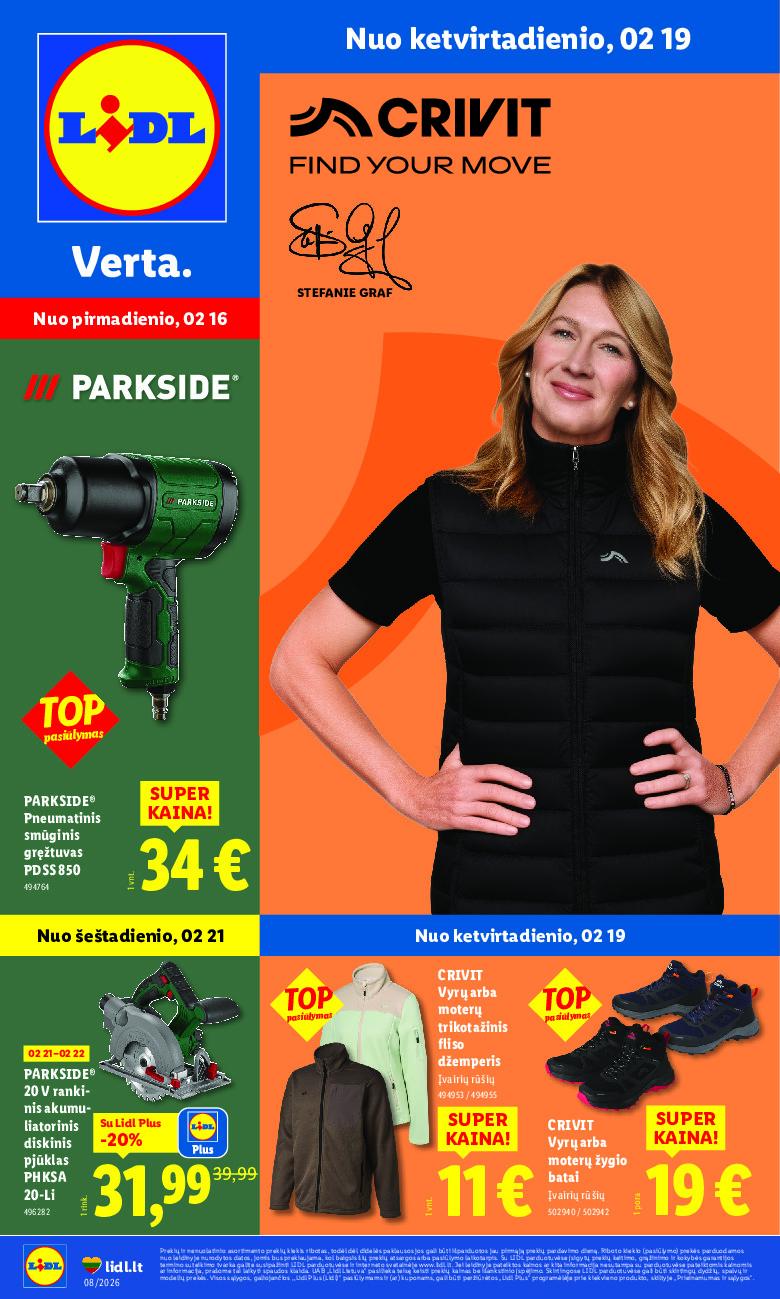 NE MAISTO PREKIŲ PASIŪLYMAI (2026-02-16 - 2026-02-22)