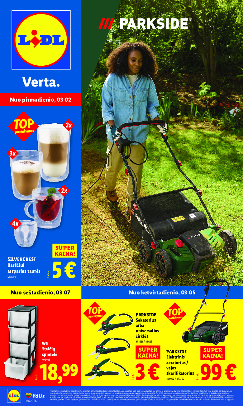 NE MAISTO PREKIŲ PASIŪLYMAI (2026-03-02 - 2026-03-08)