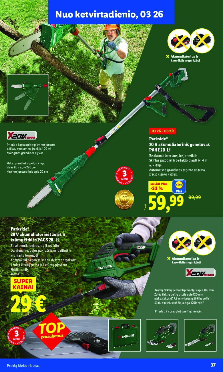 Sodui valio! (2026-02-16 - 2026-03-29) - Savaitgalio pasiūlymai