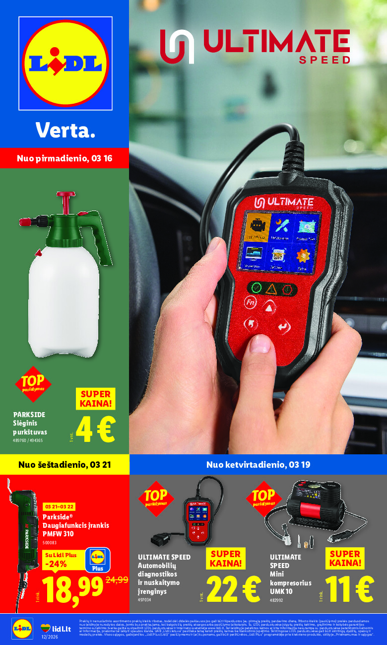 NE MAISTO PREKIŲ PASIŪLYMAI (2026-03-16 - 2026-03-22)